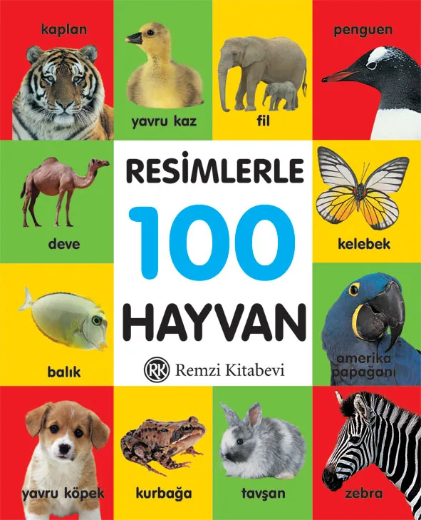 Resimlerle 100 Hayvan